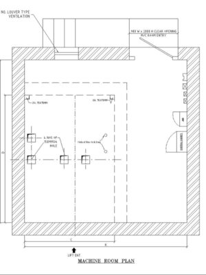 6.3. HOSPITAL LIFT MACHINE ROOM 6.3. HOSPITAL LIFT MACHINE ROOM